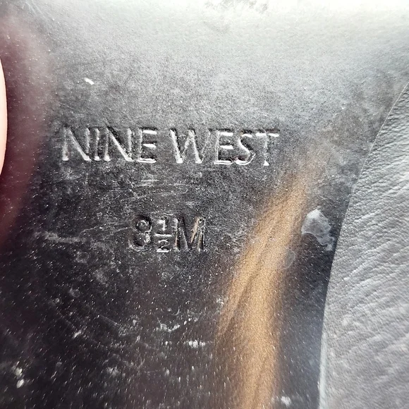 Nine West Yames Leather Pointed Toe Booties Size 8.5 - Picture 15 of 16